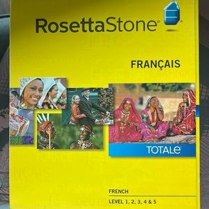 5 levels Rosetta Stone French